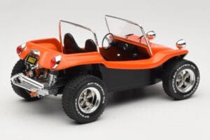 Meyers Manx Oranž Kabriolett Solido 1:18 S1802702 Metall - pilt 2/6