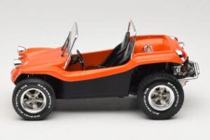 Meyers Manx Oranž Kabriolett Solido 1:18 S1802702 Metall - pilt 3/6