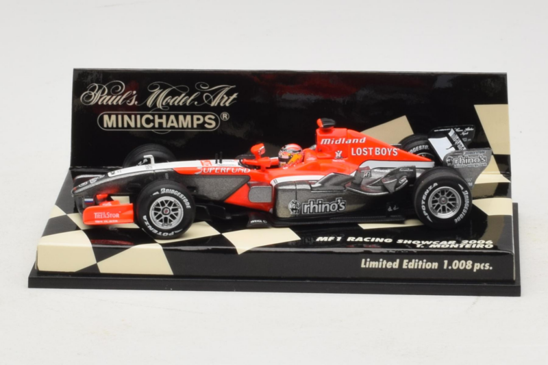MF1 M16 #18 T. Monteiro MF1 Racing Showcar 2006 Minichamps 1:43 400060088 Metall