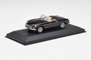 MGB Kabriolett Must Minichamps 1:43 430131030 Metall - pilt 2/4