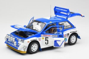 MG Metro 6R4 #5 T. Pond / R. Arthur Rally Monte Carlo 1986 Sun Star 1:18 5537 Metall - pilt 2/8