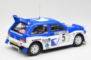 MG Metro 6R4 #5 T. Pond / R. Arthur Rally Monte Carlo 1986 Sun Star 1:18 5537 Metall - pilt 3/8