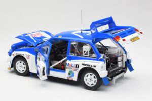 MG Metro 6R4 #5 T. Pond / R. Arthur Rally Monte Carlo 1986 Sun Star 1:18 5537 Metall - pilt 5/8