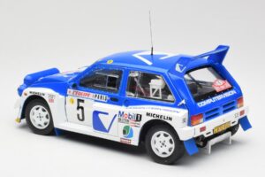 MG Metro 6R4 #5 T. Pond / R. Arthur Rally Monte Carlo 1986 Sun Star 1:18 5537 Metall - pilt 7/8