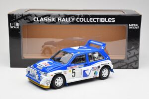 MG Metro 6R4 #5 T. Pond / R. Arthur Rally Monte Carlo 1986 Sun Star 1:18 5537 Metall - pilt 8/8