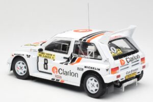 MG Metro 6R4 #8 P. Eklund / D. Whittock Rally Finland 1986 Sun Star 1:18 5536 Metall - pilt 7/8