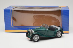 MG TC Midget Roheline American Mint 1:18 3048191 Metall - pilt 8/8