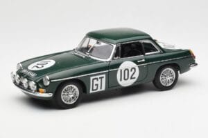 MGB GT Mk2 Nurburgring Roheline AUTOart 1:18 86781 Metall