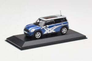 Mini Clubman R55 Cooper S Blue Metallic Onitsuka Tiger Minichamps 1:43 403138676 Metall - pilt 2/4