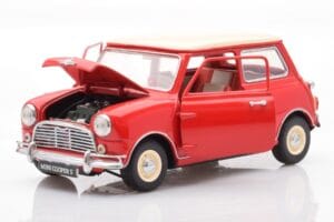 Mini Cooper 1275 S Punane Kyosho 1:18 8840 Metall - pilt 2/8
