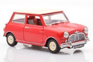 Mini Cooper 1275 S Punane Kyosho 1:18 8840 Metall - pilt 6/8