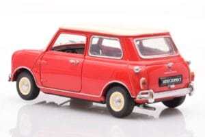 Mini Cooper 1275 S Punane Kyosho 1:18 8840 Metall - pilt 7/8
