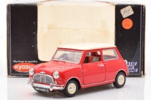 Mini Cooper 1275 S Punane Kyosho 1:18 8840 Metall - pilt 8/8