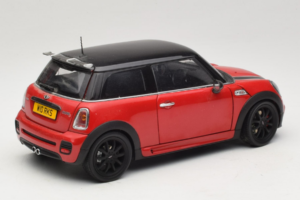 Mini Cooper John Cooper Works R56 Punane & Must Kyosho 1:18 80430419909 Metall - pilt 3/8