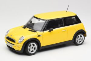 Mini Cooper One R50 Aerodünaamiline Pakett Kollane Kyosho 1:18 80430148553 Metall