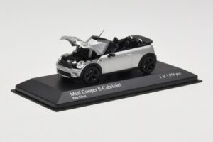 Mini Cooper S R57 Kabriolett Hõbedane Minichamps 1:43 431138830 Metall - pilt 6/6