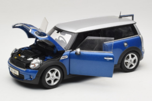 Mini Cooper S Clubman R55 Sinine & Hõbedane Kyosho 1:18 80430421048 Metall - pilt 2/8