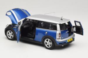 Mini Cooper S Clubman R55 Sinine & Hõbedane Kyosho 1:18 80430421048 Metall - pilt 5/8