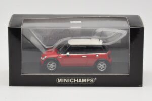 MINI Cooper S R53 Punane Minichamps 1:43 431138200 Metall - pilt 4/5