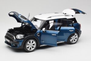 Mini Countryman F60 Island Sinine & Valge Kyosho 1:18 80432447940 Metall - pilt 2/8