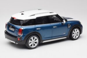 Mini Countryman F60 Island Sinine & Valge Kyosho 1:18 80432447940 Metall - pilt 3/8
