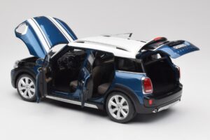 Mini Countryman F60 Island Sinine & Valge Kyosho 1:18 80432447940 Metall - pilt 5/8