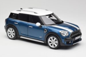 Mini Countryman F60 Island Sinine & Valge Kyosho 1:18 80432447940 Metall - pilt 6/8