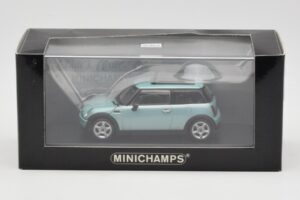 Mini One R50 Heleroheline Helerohelse Katusega Minichamps 1:43 MINI003 Metall - pilt 4/4