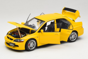 Mitsubishi Lancer Evolution IX GSR Kollane AUTOart 1:18 77192 Metall - pilt 2/8