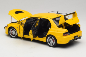 Mitsubishi Lancer Evolution IX GSR Kollane AUTOart 1:18 77192 Metall - pilt 5/8