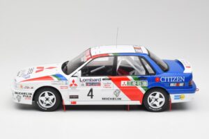 Mitsubishi Galant VR-4 #4 A. Vatanen RAC Rally 1990 IXO 1:18 18RMC192B Metall - pilt 3/6