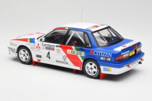 Mitsubishi Galant VR-4 #4 A. Vatanen RAC Rally 1990 IXO 1:18 18RMC192B Metall - pilt 5/6