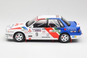 Mitsubishi Galant VR-4 #9 K. Eriksson / S. Parmander RAC Rally 1990 IXO 1:18 18RMC192A Metall - pilt 3/6