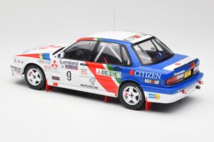 Mitsubishi Galant VR-4 #9 K. Eriksson / S. Parmander RAC Rally 1990 IXO 1:18 18RMC192A Metall - pilt 5/6