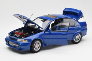 Mitsubishi Lancer EVO VI Sinine RHD AUTOart 1:18 77151 Metall - pilt 2/8