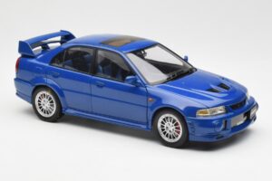 Mitsubishi Lancer EVO VI Sinine RHD AUTOart 1:18 77151 Metall - pilt 6/8