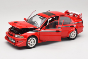 Mitsubishi Lancer Evo VI Tommi Makinen Edition Punane AUTOart 1:18 77156 Metall - pilt 2/8