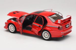 Mitsubishi Lancer Evo VI Tommi Makinen Edition Punane AUTOart 1:18 77156 Metall - pilt 5/8