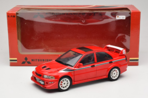 Mitsubishi Lancer Evo VI Tommi Makinen Edition Punane AUTOart 1:18 77156 Metall - pilt 8/8