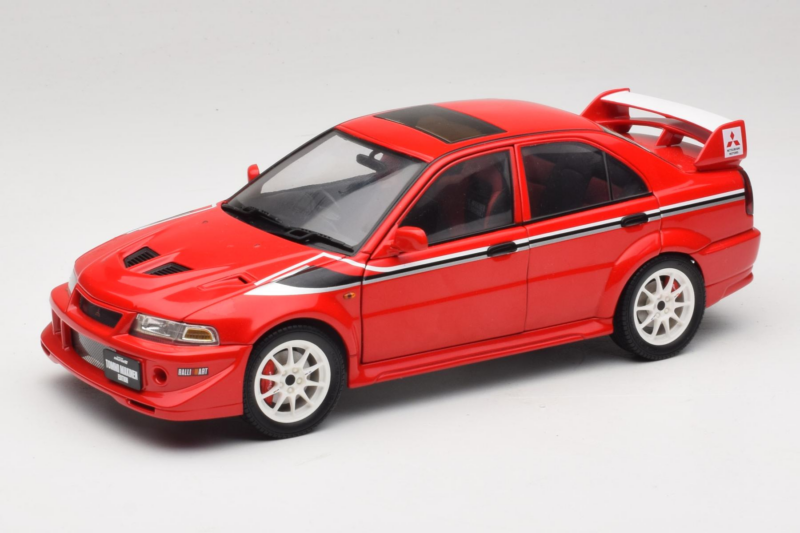 Mitsubishi Lancer Evo VI Tommi Makinen Edition Punane AUTOart 1:18 77156 Metall