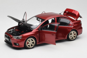 Mitsubishi Lancer Evolution X Punane OEM 1:18 MLE02 Metall - pilt 2/8