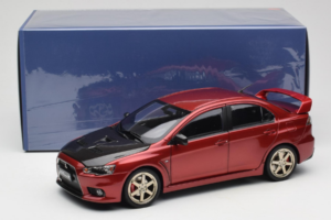 Mitsubishi Lancer Evolution X Punane OEM 1:18 MLE02 Metall - pilt 8/8