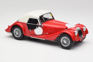 Morgan 4/4 Plus Competition Hardtop Punane Kyosho 1:18 08114R Metall - pilt 6/8