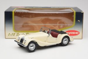 Morgan 4/4 Series II Valge Kyosho 1:18 08111W Metall - pilt 8/8