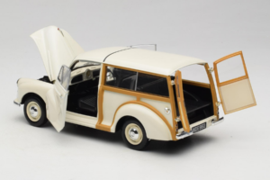 Morris Minor Traveller Valge Minichamps 1:18 150137010 Metall - pilt 5/9