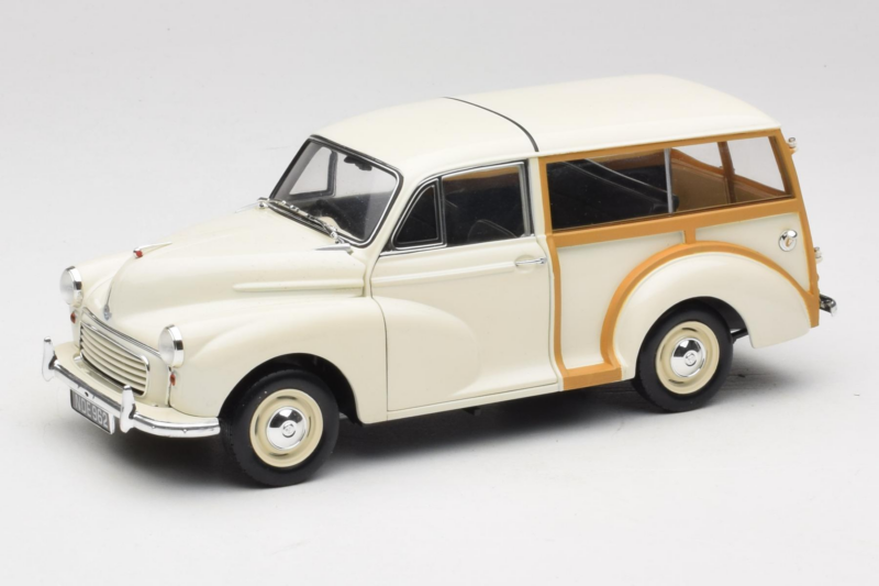 Morris Minor Traveller Valge Minichamps 1:18 150137010 Metall