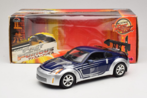 Nissan 350Z Fast & Furious Tokyo Drift Joyride 1:18 53608B Metall - pilt 6/6