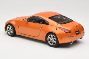 Nissan 350Z Z33 Sunset Orange AUTOart 1:18 77312 Metall - pilt 7/8