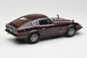 Nissan Fairlady 240Z-G S30 Bordeaux Kyosho 1:18 08212M Metall - pilt 3/8