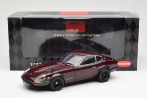 Nissan Fairlady 240ZG Pruun Kyosho 1:18 08217M Metall - pilt 8/8